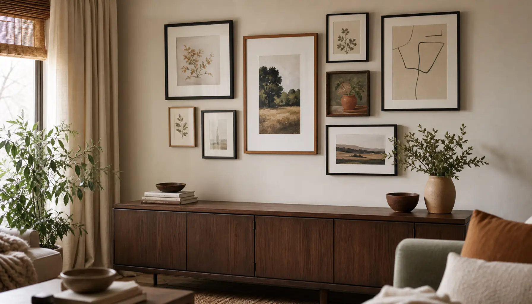 How to Hang a Heavy Gallery Wall Without Nails: The Step-by-Step Command Strip Formula