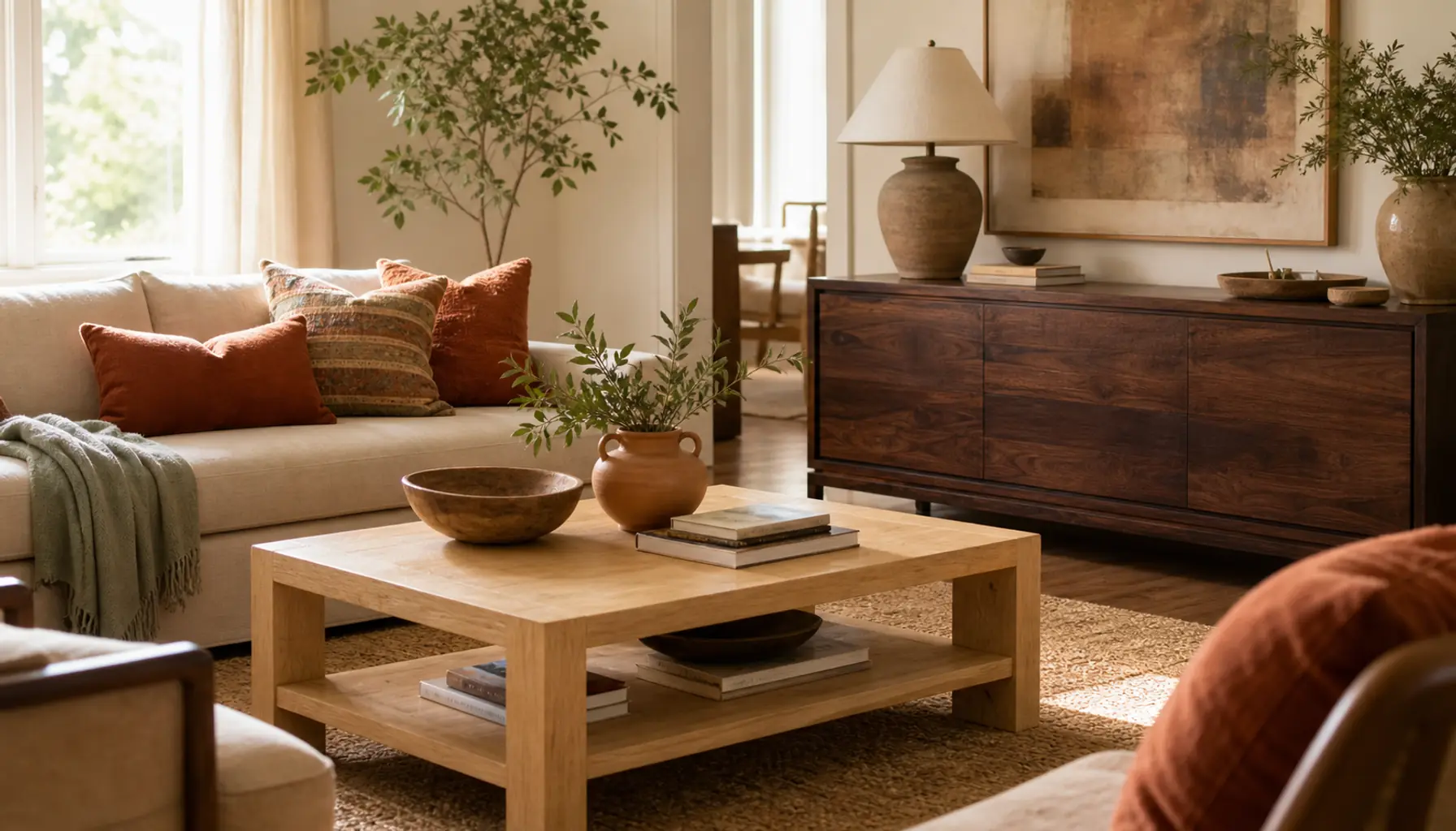 The Mixed Wood Tone Blueprint: How to Balance Light and Dark Furniture in One Room